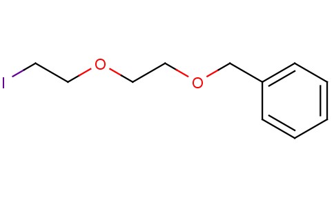 Benzene, [[2-(2-iodoethoxy)ethoxy]methyl]-